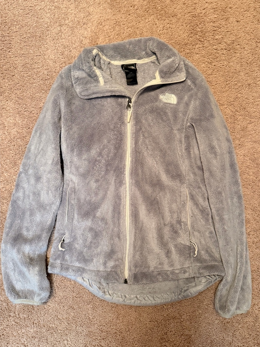 The North Face Gray Osito-Style Fleece Jacket